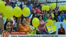 Amazonas | Fuerza trabajadora ratificó su respaldo al candidato por el GPP Miguel Rodríguez