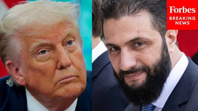 Reporter To Trump: 'How Did You Find The Syrian President?'