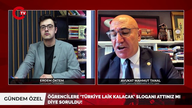 Gözaltına alınan öğrencilere ’Türkiye laik kalacak’ sloganı attınız mı diye soruldu! Mahmut Yanal ateş püskürdü: ‘Anayasanın hükmü…’
