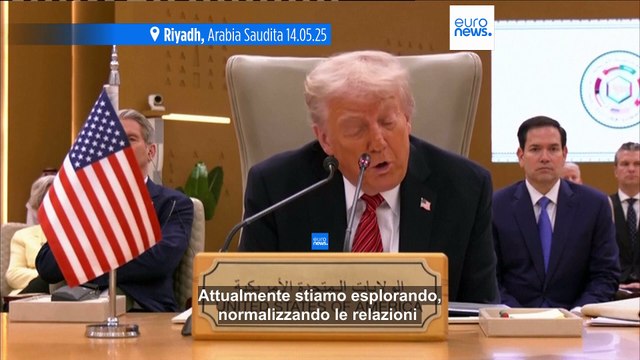 Arabia Saudita, Trump incontra il presidente ad interim della Siria e revoca le sanzioni a Damasco