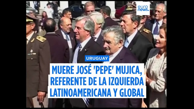 Muere José Mujica, el presidente de Uruguay que se convirtió en referente de la izquierda