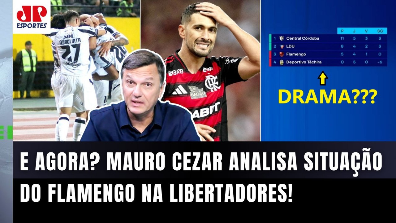 "Gente, SABE O QUE PODE ACONTECER AGORA???" Mauro Cezar ANALISA situação do Flamengo na Libertadores