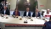 Ertuğrul Doğan ile Dursun Özbek'ten final öncesi dostluk mesajı