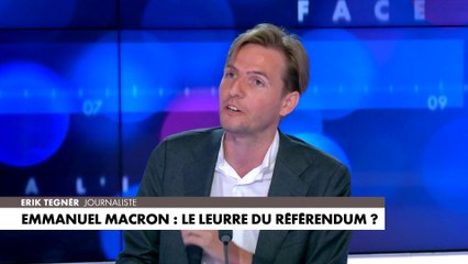 Erik Tegnér : «Emmanuel Macron n’a jamais osé consulter directement le peuple»