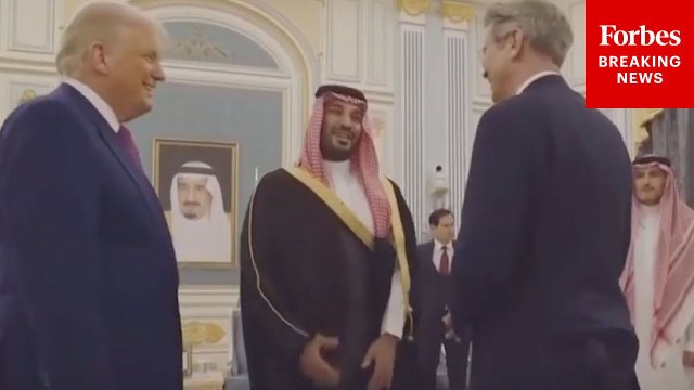 Treasury Sec Scott Bessent Meets Saudi Crown Prince MBS Alongside Trump In Saudi Arabia