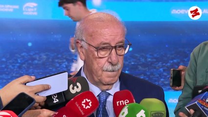 Del Bosque: "Ancelotti está siendo ejemplar en todas las contestaciones"