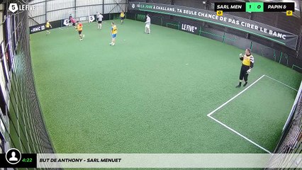 But de Anthony - Sarl Menuet