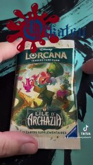UntapUpkeepDrawFR ouverture booster Disney Lorcana L'Île d'Archazia