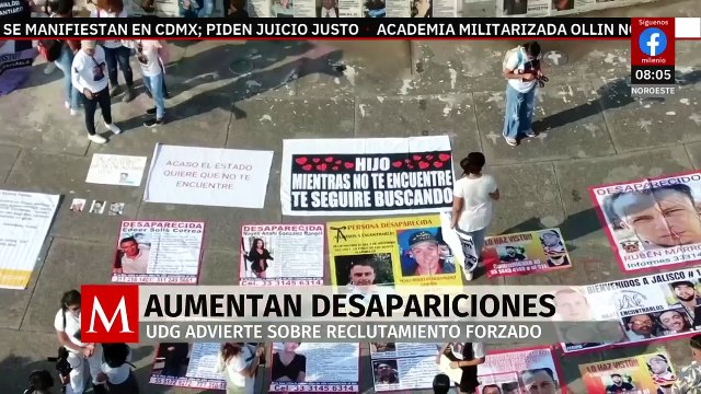 ¿Quiénes están en riesgo ante la crisis de desapariciones en Jalisco, según la UdG?