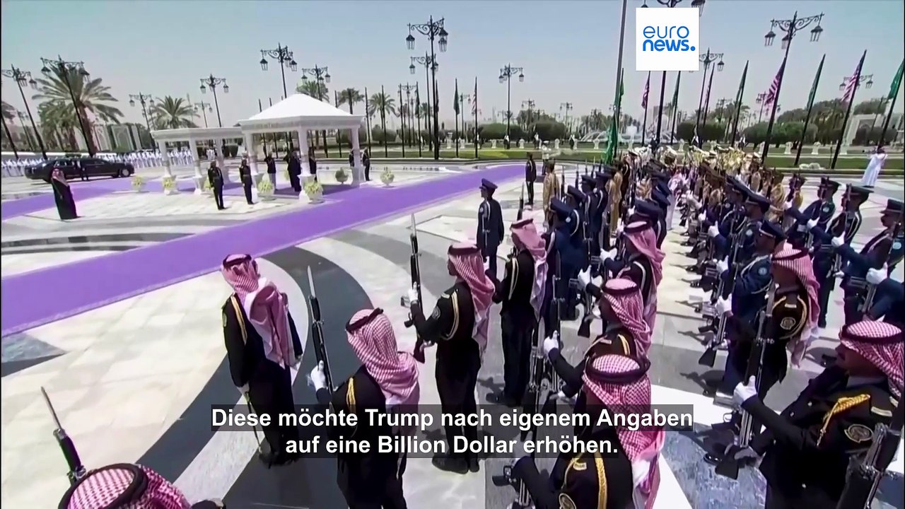 Trumps Nahost-Besuch: Wirtschaftsdeals haben Priorität