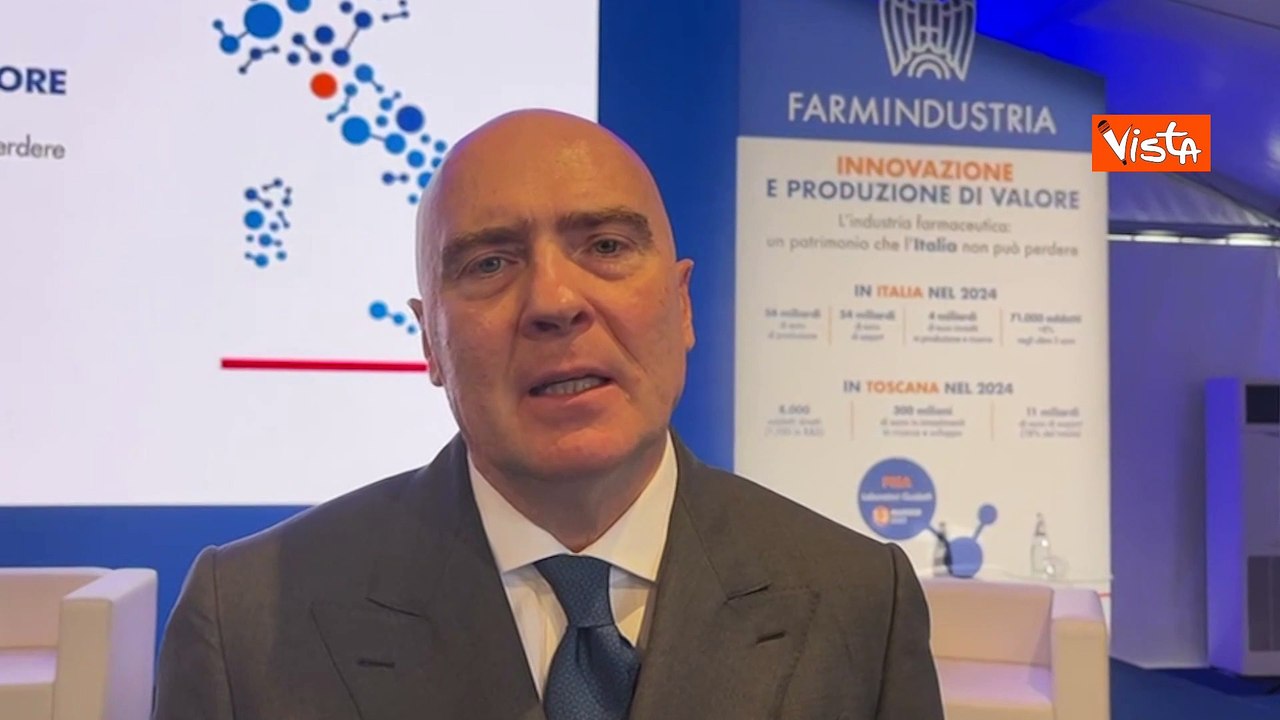 Cattani (Farmindustria): "La Toscana è tra le principali Regioni italiane per presenza farmaceutica"