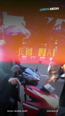 Momen ‘Akamsi’ Ngotot Lawan Arah Tak Terima Saat Dipaksa Putar Balik Sama Body Builder