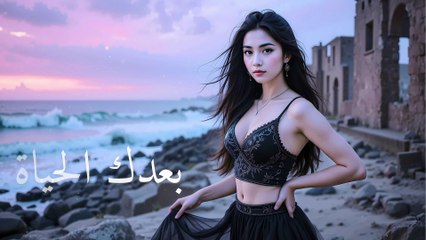 بعدك الحياة 2025  | أغنية حزينة عربية | فيزوالايزر عاطفي