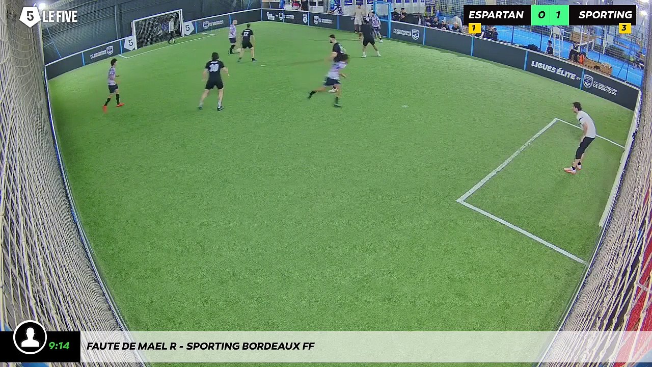 Faute de Mael R - Sporting Bordeaux Ff