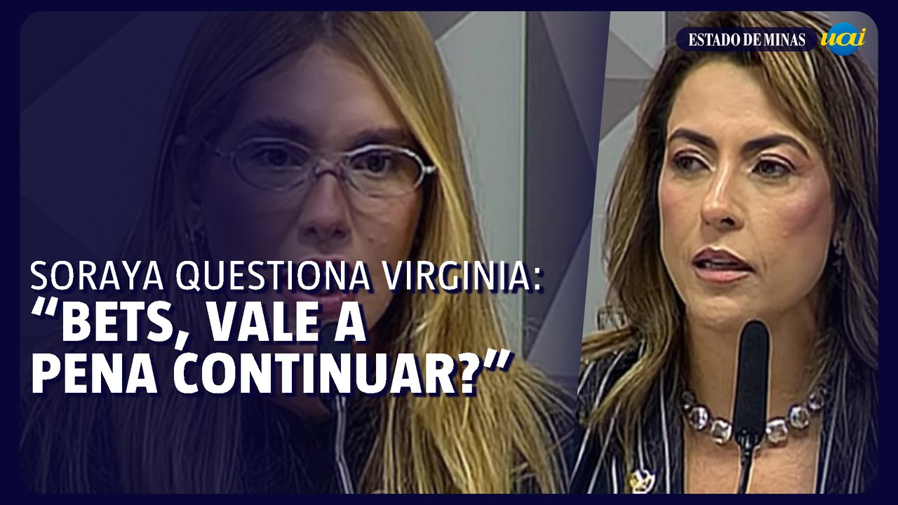 Soraya Thronicke questiona Virgínia Fonseca sobre apostas: "Vale a pena continuar?"