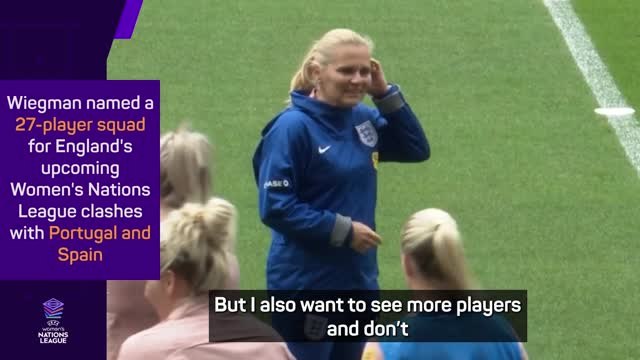 Wiegman welcomes selection headaches after naming 27-player Lionesses squad