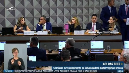 Virgínia se descontrola e responde senadora durante CPI das Bets