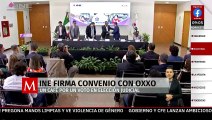 INE firma convenio de colaboración con OXXO para elección judicial