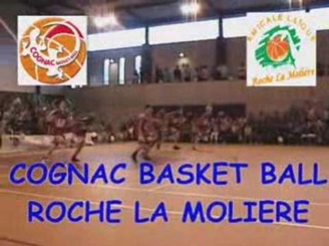 COGNAC BASKET BALL VS ROCHE LA MOLIERE ACTE 1
