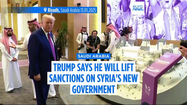 'Show us something special,' Trump says to Syria as he agrees to lift raft of sanctions