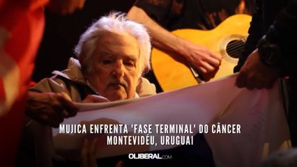 Mujica enfrenta 'fase terminal' do câncer Montevidéu, Uruguai
