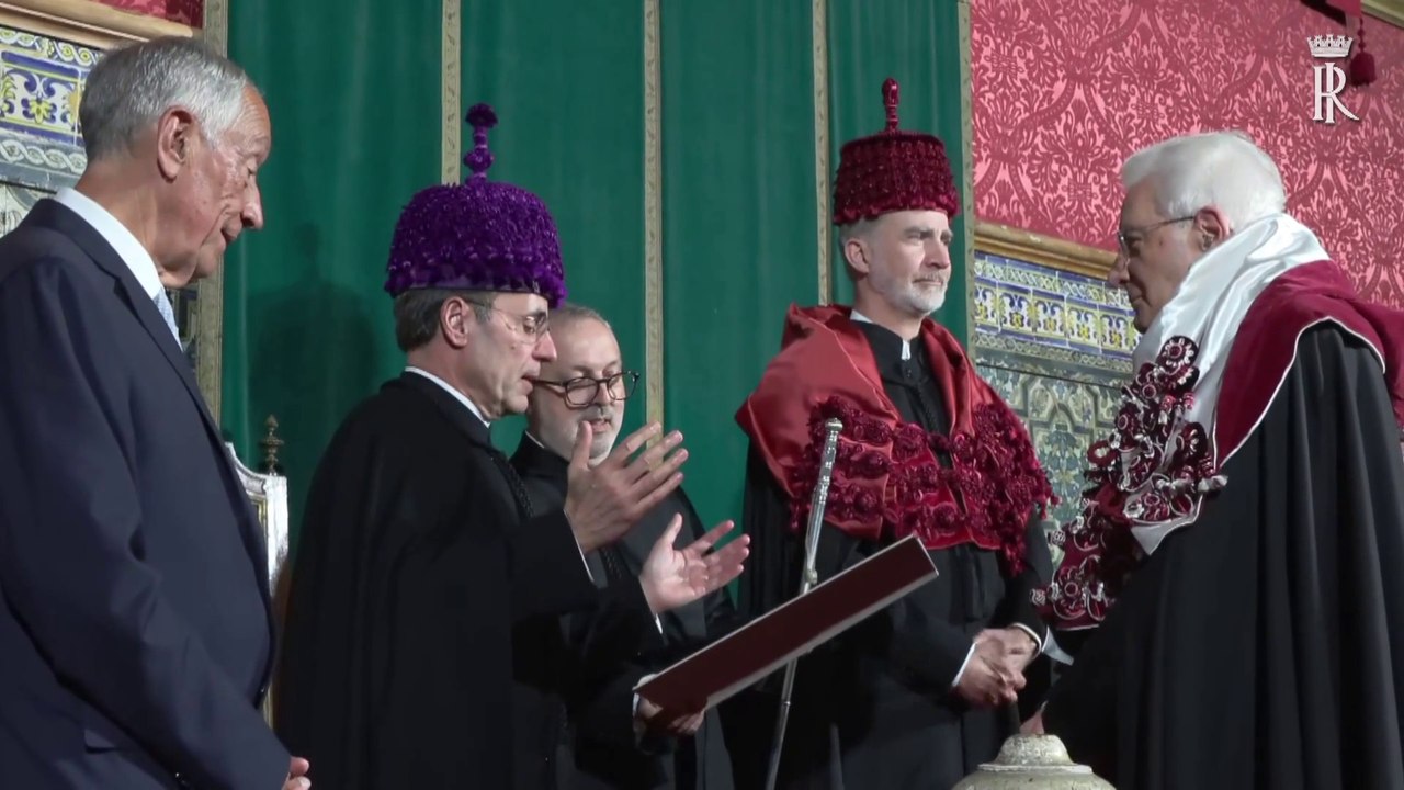 Mattarella Dottore Honoris Causa dell’Università di Coimbra