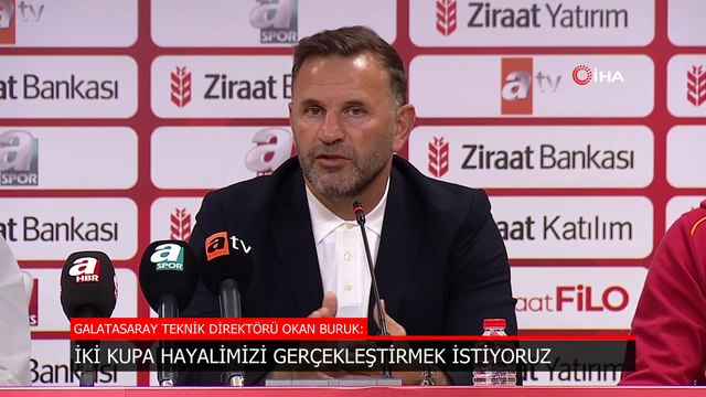 Okan Buruk: Bu hafta 2 kupa hayalimizi gerçekleştirmek istiyoruz