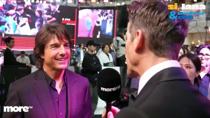 Simon Barnett interviews Tom Cruise. Video: MoreFM