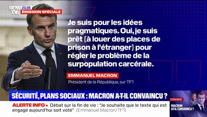 Surpopulation carcérale: le chef de l'État prêt à "louer" des places de prison à l'étranger, "où elles sont disponibles"