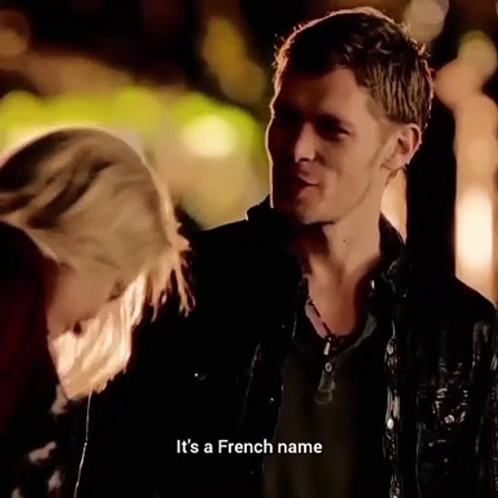 Klaus and Cami a cute conversation | The Vampire Diaries