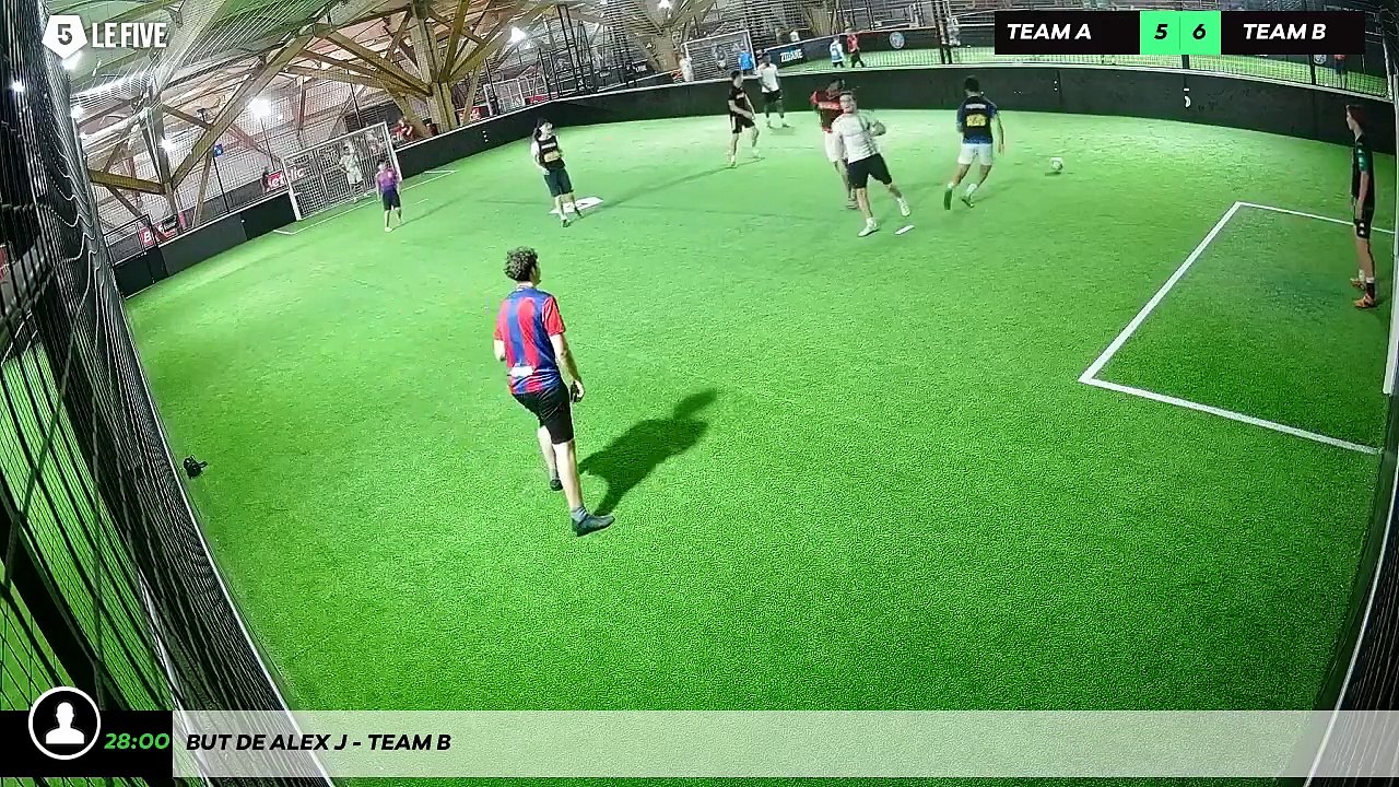 But de Alex J - Team B