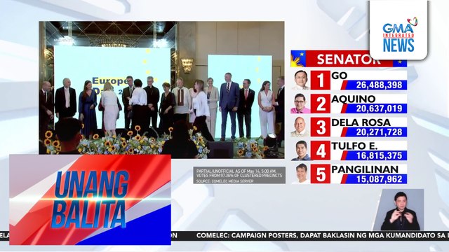 Ambassadors ng mahigit 20 bansang miyembro ng European Union, lumahok sa pagdiriwang ng Europe Day 2025 | Unang Balita