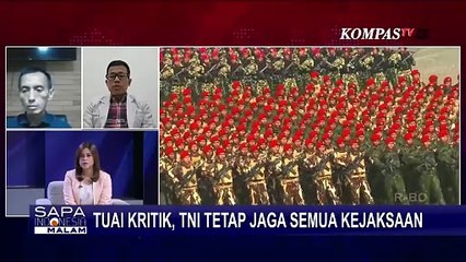 Panas! Peneliti Imparsial Debat Komisi Kejaksaan Soal TNI Jaga Kejaksaan, Sebut Salahi Konstitusi