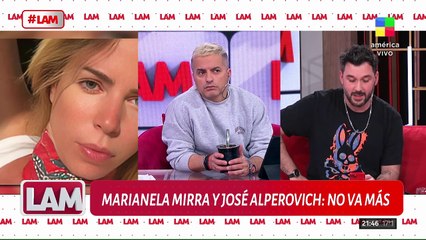 MARIANELA MIRRA Y JOSÉ ALPEROVICH SE SEPARARON