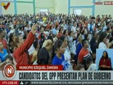 Cojedeños acompañaron al candidato John Moreno en la presentación de su plan de gobierno