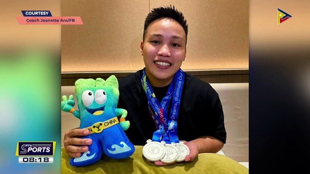 Elreen Ando, wagi ng 3 silver medal sa 2025 Asian Weightlifting Championships