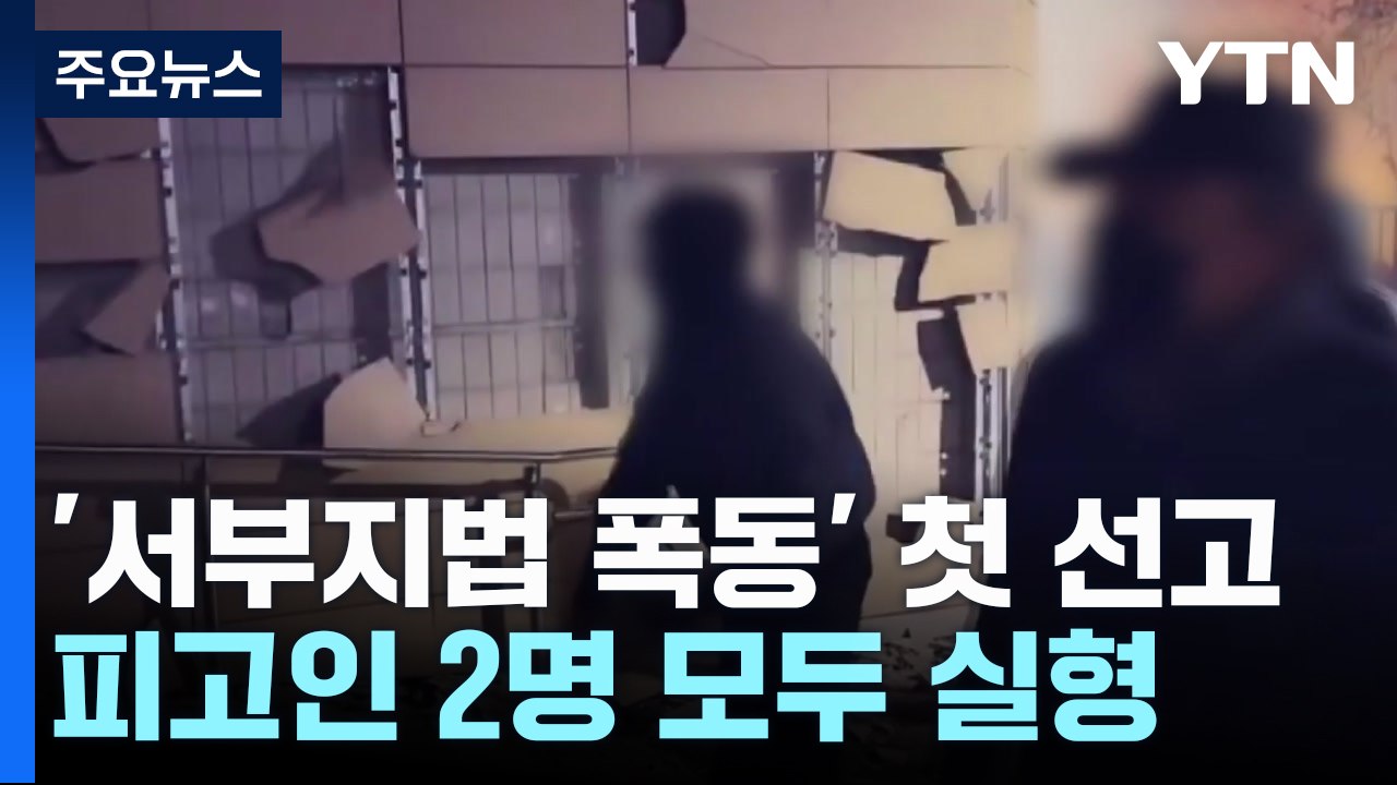 '서부지법 폭동 첫 선고 2명 실형...재판부 "범행 결과 참혹" / YTN