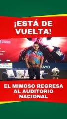 El Mimoso: tiene tercera fecha en el Auditorio Nacional