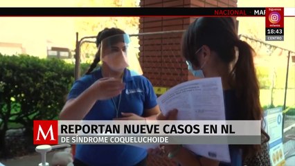 Registran 9 casos de síndrome coqueluchoide en Nuevo León