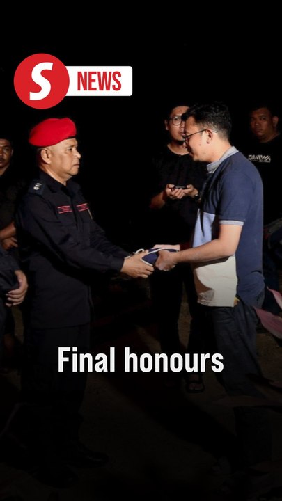 Police honour 9 FRU members killed in lorry crash with full ceremonial rites