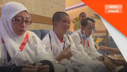 Bekas pesakit kanser, kental jalani ibadah haji