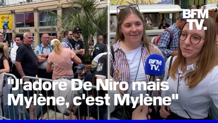 À Cannes, les fans de Mylène Farmer étaient prêts à tout pour apercevoir leur idole à la cérémonie d'ouverture