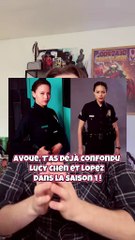 Tu confondais Lucy Chen et Lopez dans The Rookie ?! 👮‍♀️😅