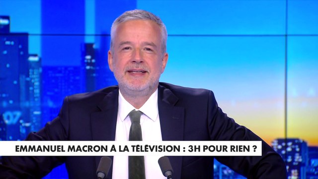 Le billet d'humeur de Romain Desarbres : «Emmanuel Macron à la télévision : 3 heures pour rien»