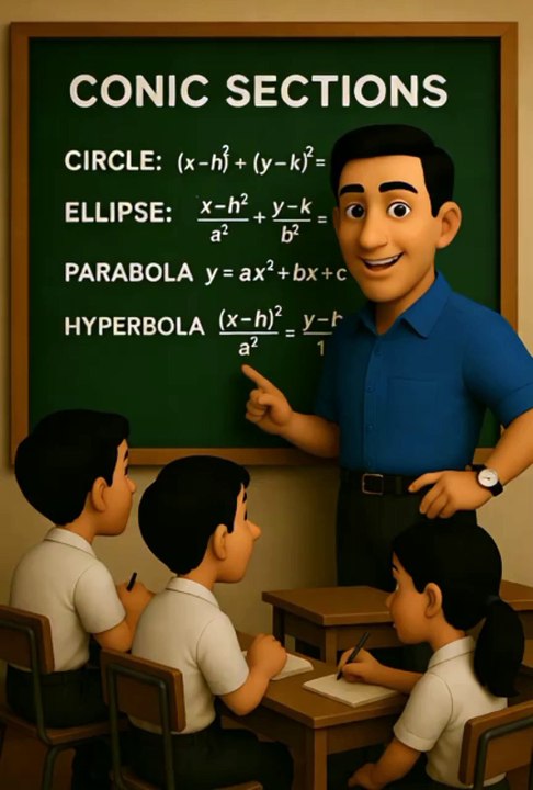 Conic Sections in 60 Seconds – Viral Math Facts!"