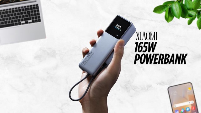 Xiaomi 165W : Cette Batterie Externe est PAS CHER, PRATIQUE et RAPIDE - TEST