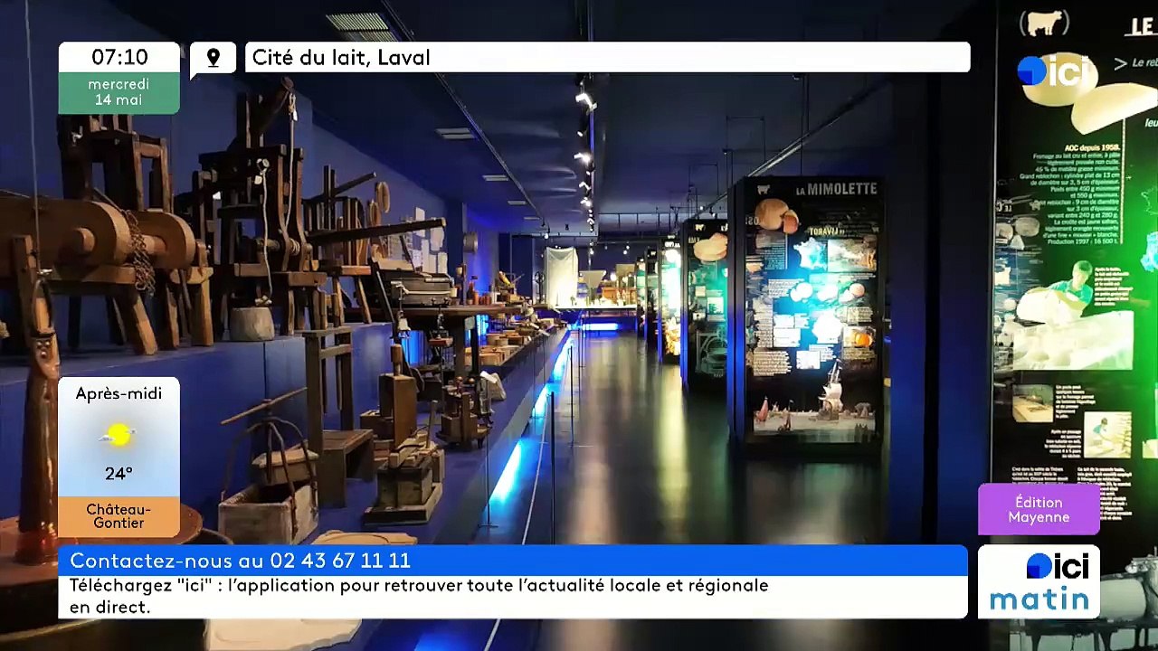 14/05/2025 - ici matin par ici Mayenne en vidéo