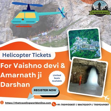 Book Your Amarnath Helicopter Yatra Package Today