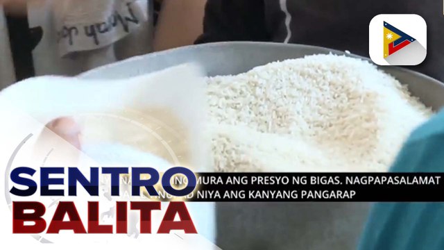 Bentahan ng P20/kg bigas, ipinagpatuloy na sa Cebu; Moalboal LGU, ikinagalak ang pagbebenta ng murang bigas sa kanilang lugar