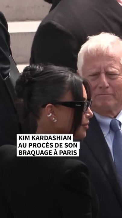 Kim Kardashian au procès de son braquage à Paris